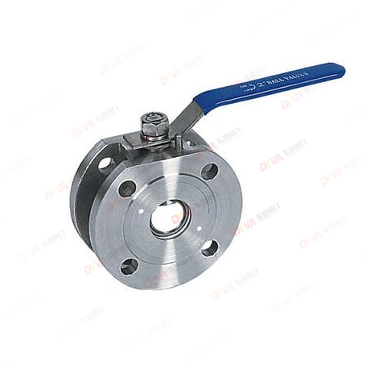 对夹式薄型球阀