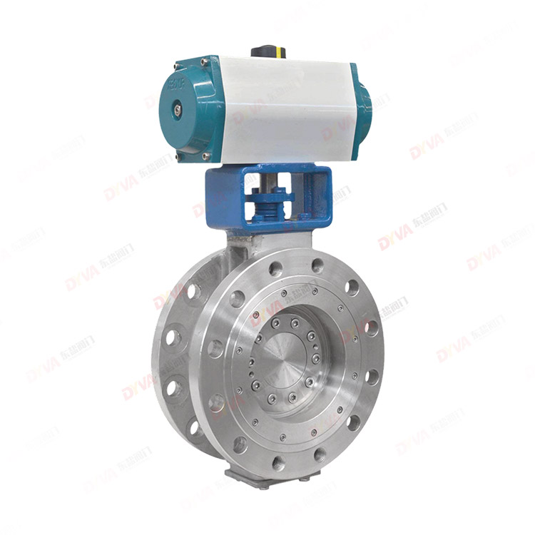 气动双向压蝶阀