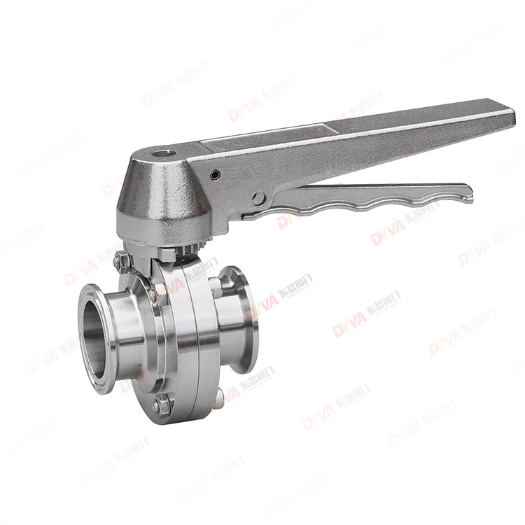 鸭嘴式快装蝶阀