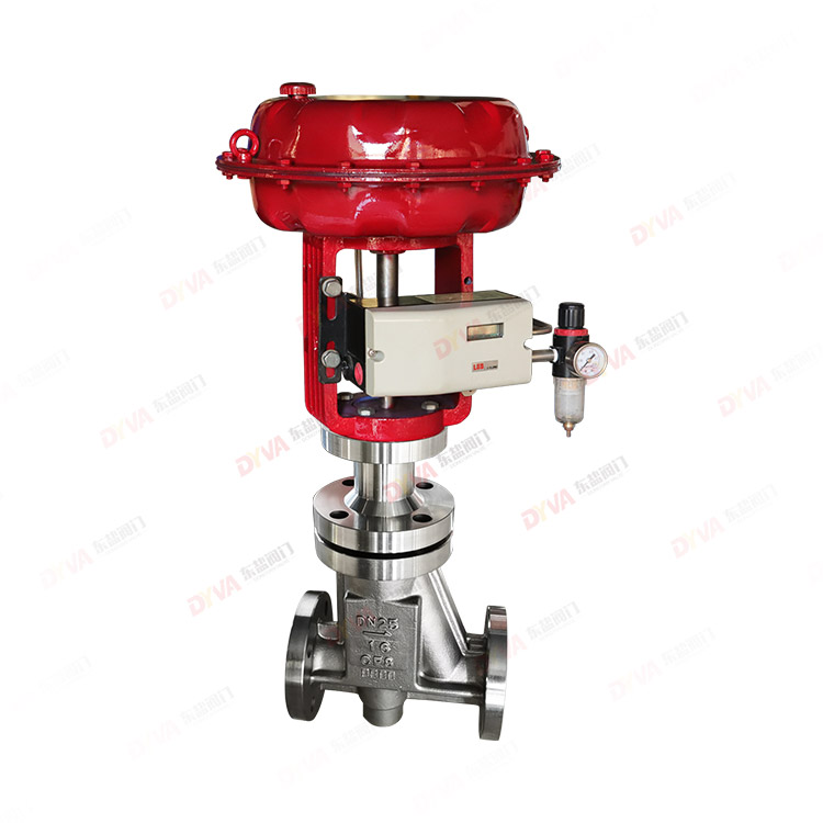 Фторированный клапан с пневматической футеровкой