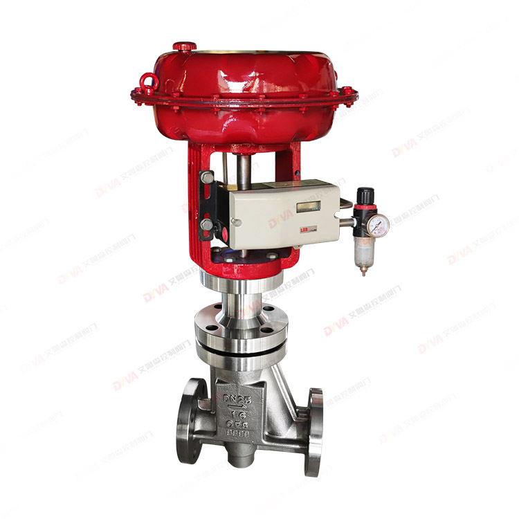 Фторированный клапан с пневматической футеровкой